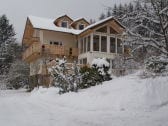 Ferienhaus im Winter