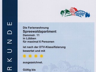 Urkunde Deutscher Tourismusverband e.V.