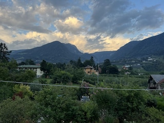 Blick von Balkon