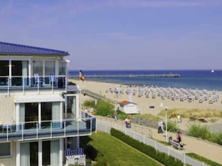 Strandresidenz-Kühlungsborn*****###br###Panoramablick aus den Wohnungen 1, 4 und 7; Strandzugang.