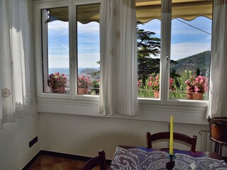 Meerblick von der Wohnung Elvira