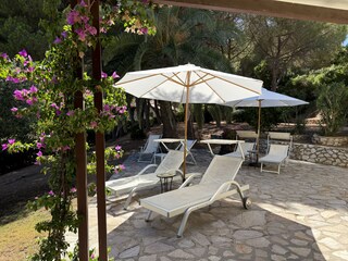 ein schattiges Plätzchen zum Entspannen.