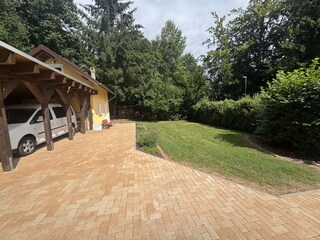 Garden for guests of the Siebenschläfer