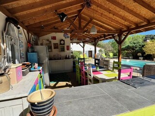 Casa de vacaciones Roquebrun Grabación al aire libre 2