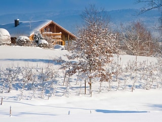 Eingebettet in herrlicher Schneelandschaft