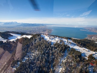 Privater Helikopterflug über den Bodensee