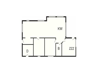 Ferienhaus Løkken Grundriss 4