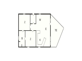 Ferienhaus Friedrichskoog Grundriss 44