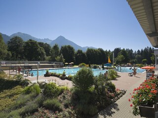 Freibad in Fischen/Allgäu