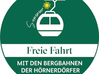 Im Sommer Bergbahnen inklusive