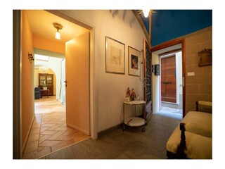 the main door of the the apartment