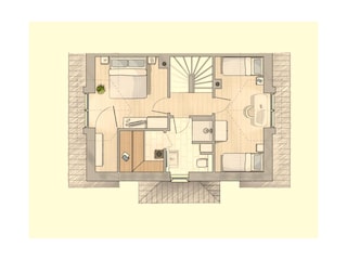 Ferienhaus Zingst Grundriss 44