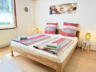Doppelzimmer in Hochparterre