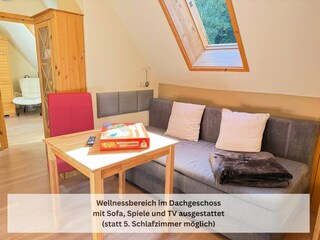 Wellnessbereich statt 5. Schlafzimmer möglich