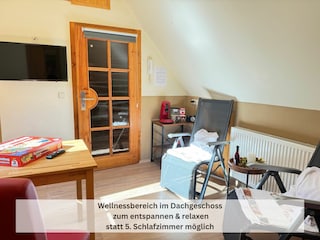 Wellnessbereich oder 5. Schlafzimmer
