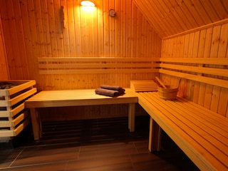 Sauna genießen