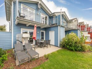 skandinavisches Reihenhaus in Dagbüll mit Sauna