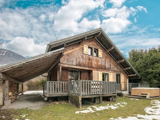 Ferienhaus Samoëns Außenaufnahme 2