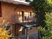 casa rossa, terrace in front of the kitchen