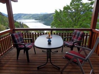 überdachter Südbalkon