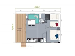 Ferienhaus Hilvarenbeek Grundriss 15