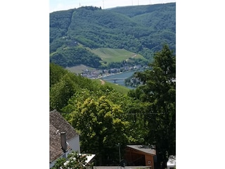 Blick vom Balkon