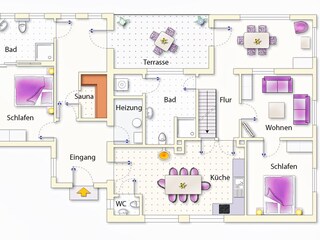 Maison de vacances Nieblum Plan d'étage 37