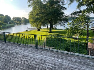 Der Ausblick von der Terrasse
