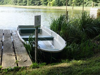 Ruderboot Am Scharbowsee