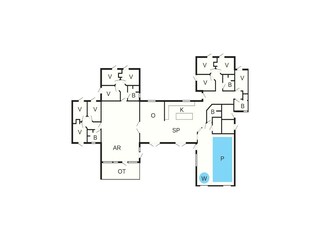 Ferienhaus Fjellerup Strand Grundriss 28