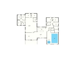 Ferienhaus Fjellerup Strand Grundriss 22