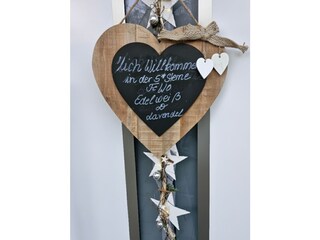 Gemeinsame Haustüre für Fewo Edelweiss und Lavendel