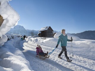 Wandern mit Schlitten in Abtenau