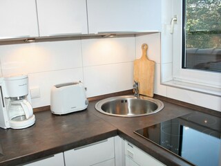 Küche mit Ceranfeld