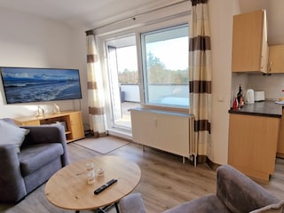 Küchenzeile & große Dachterrasse