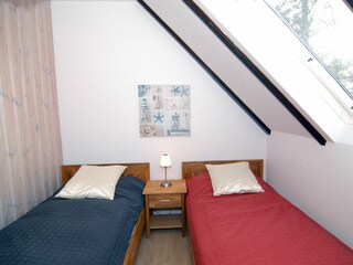Schlafzimmer mit Einzelbetten