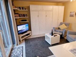 Schrankbett mit 2 x 80 x 200 Matratzen