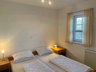 1. Schlafzimmer mit Doppelbett