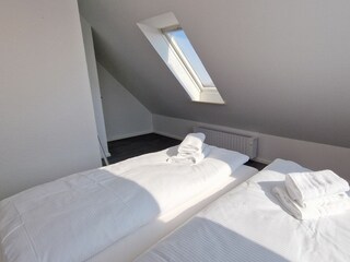 Schlafzimmer im Dachgeschoß