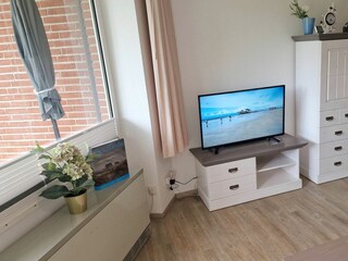Wohnzimmer mit Smart-TV