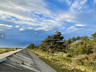 Hausansicht vom Deich