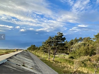 Hausansicht vom Deich