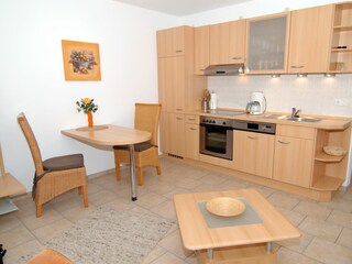 Essplatz mit Küche