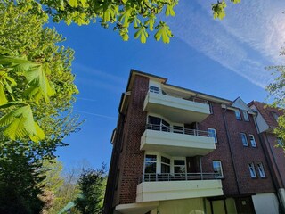 Haus Calidris Ansicht vom Hof