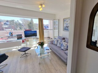 Blick in den Wohnbereich