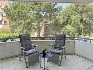 Balkon 2 vom Schlafzimmer aus