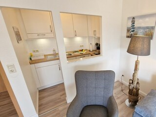 Küche mit Geschirrspüler