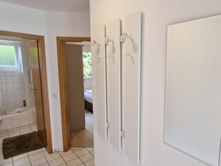 Flur mit Garderobe