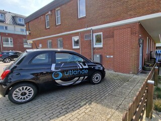 Stellplatz und Eingangstür