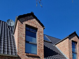 Terrasse mit Strandkorb